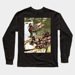 Duck Family Long Sleeve T-Shirt